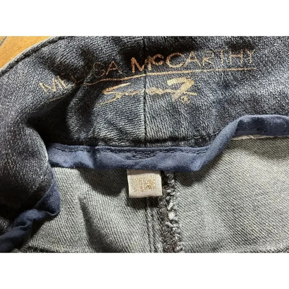 Melissa McCarthy Seven 7 Womens Size 20W Pencil Jeans Dark Wash Denim - Picture 8 of 13